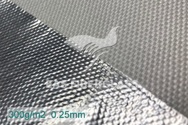 Aluminum Polyester Film Fiber Glass Fabric